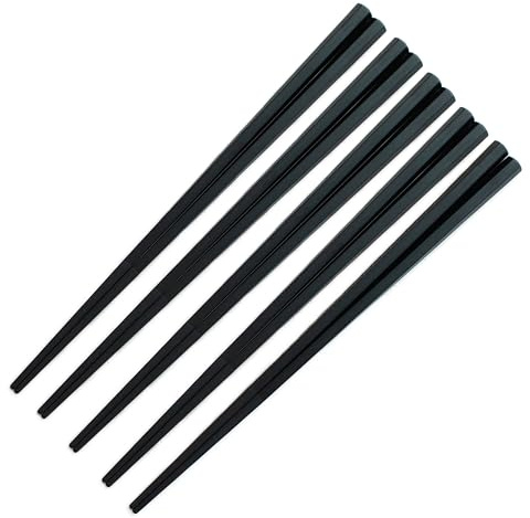Himawaridou Hexagonal Resin Chopsticks, Lightweight and Easy to Use, Made in Japan, 9.1 in