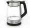 Tefal Ki6058 - Bollitore elettrico in vetro, 1,7 litri, facile da pulire, colore: nero