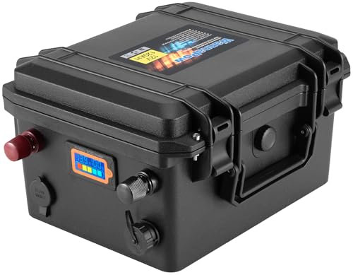 WannaPow 12V 120Ah LiFePO4 Batterie,1536Wh Lithium Akku mit 100A BMS,Max.15000 Zyklen Ladezyklen,Unterstützung in Serie/Parallelschaltung,Perfekter Ersatz für Blei-Säure für Wohnmobile,Solaranlage