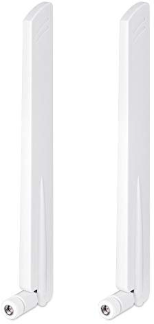 Antenna 4G LTE Interni SMA Maschio 10dBi SMA Antenna WiFi Antenna Compatibile con Huawe B525 B535 B310 B311 B315 ZTE 4G LTE Router Modem Cellulare Gateway Telecamera IP- 2 Pacchi