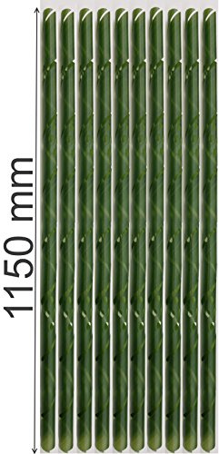10x Baumschutzspirale 115 cm grün gelocht Baumstammschutz Rindenschutz Wildverbiss Schutzspirale PET-Folie witterungsbeständig Forst Garten Baum Schutz Kunststoff Stammschutz Hasenbiss
