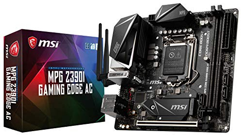 MSI MPG Z390I Gaming Edge AC LGA 1151 (Socket H4) Intel Z390 mini ITX