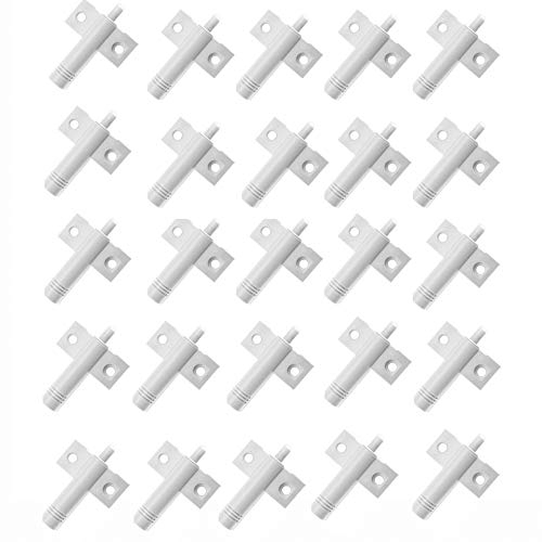 F Season 25x Leise Türdämpfer Schrank Schublade Dämpfer (weiß)