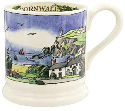 Emma Bridgewater Landscapes of Dreams Cornish Beaches 1/2 Pint Mug