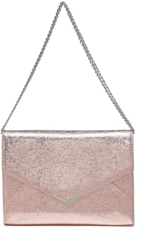 Miss Lulu Damen Clutches Abendtasche mit Kette Besonderer Glitzer Umschlag Kupplung Hochzeit Brautparty Glitzer Elegante Damen-Schultertasche