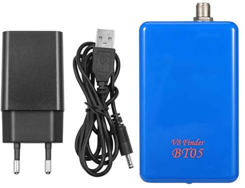 WANGCL Satellitenfinder Meter V8 Finder BT05 Satfinder DVB S2 Satellitenfinder Multi Standard Decodierung Für Digital Bluetooth HD Satfinder zum Einstellen von Sat Dish