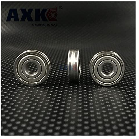 Umlenkrolle mit Kugellager 20 stücke 0,5mm tiefe metall v nut Führungsscheibe schiene kugelagerrad 5 * 16 * 5mm