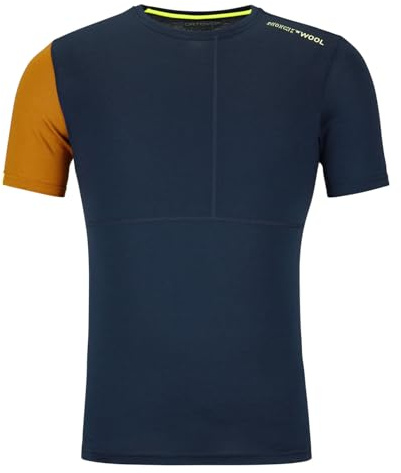 ORTOVOX 185 Rock’N’Wool Short Sleeve, Merino Shirt, Herren