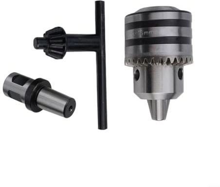 Mandrin de perceuse magnétique industriel de 3 à 16 mm avec adaptateur d'arbre conique 3/4 vers B16 pour atelier en métal Équipement de perçage (D)