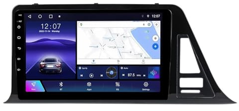 Autorradio Android 14 de 2 DIN para Toyota CHR 2016-2020, Radio para Coche con Pantalla táctil de 9, CarPlay inalámbrico, Bluetooth, GPS, cámara Trasera y Control del Volante (A2 2G+32G, LHD).