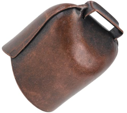 Angoily Vintage Glocken aus Eisen für Pferde und Kühe mit Dickem Design und Klarem Klang für Garten und Außeneinsatz als Robuste Kleiner Kuhglocken