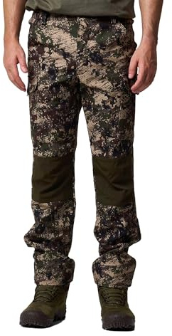JACK PYKE Men’s Waterproof Trousers – Digicam Softshell Trousers with Zipped Pockets and Large Belt Loops, Ideal for Hunting, Hiking, Camping, and Outdoor Field Use,Large