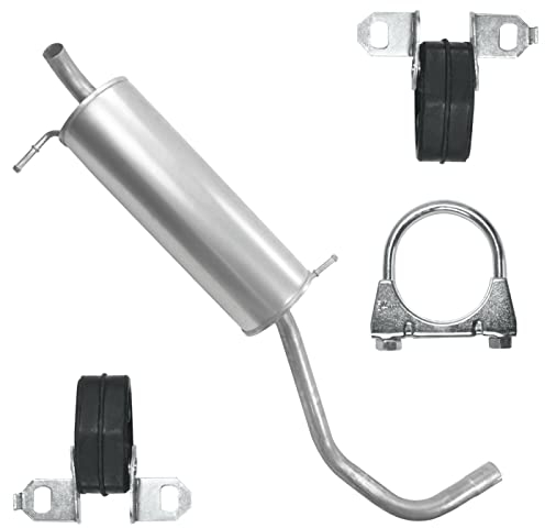 Polmo Endtopf Auspuff für Seat Ibiza 3 III 6l Skoda Fabia 1 I VW Polo 4 IV 9N 1.2