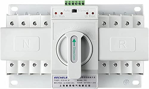 Interruttore a levetta momentaneo in miniatura, interruttore a levetta ON/OFF, interruttore a levetta a bilanciere, interruttore di trasferimento automatico a doppia alimentazione 4P 63A interruttore