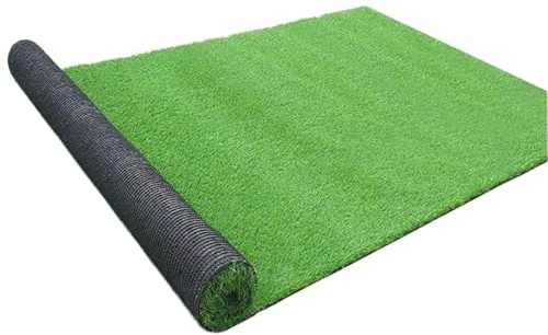 WSQHAO Tapis de Gazon Artificiel, Tapis pelouse, Tailles personnalisées, synthétique, for intérieur et extérieur, Paysage, Faux for la décoration pour Balcon