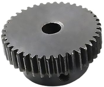 1 st 1 M35T hål för cylindriska kugghjul 6/8/10/12 mm 1 mod 35 tänder motorväxel låg stålmaterial metallväxel för motorväxlar(8 mm, 3st 1 m 35 teeth)
