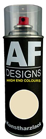 Alex Flittner Designs Kunstharz Lackspray Sprühdose Spraydose HUERLIMANN BEIGE seidenmatt