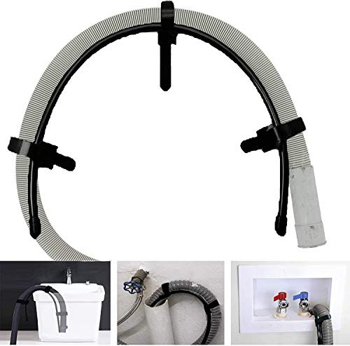 Universal Flexible Wäschetonne Waschmaschine Ablaufschlauch Clip Schlauchhalter
