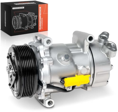 Frankberg Klimaanlagen Kompressor Klimakompressor mit Kupplung | Kompatibel mit M.i.n.i R55 R56 R57 R58 R59 R60 R61 Replace# 64529223392, inkl. Öl vorbereift