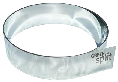 reen-Split Bande de Bordure de Jardin Métal Alu/Zinc 15 cm x 15 mètres | Délimitation Parfaite pour Votre Jardin | Résistante aux Intempéries | Facile à Installer