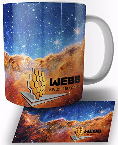 Telescope Teleskop James Webb Keramik Becher 325ml Tasse Mug