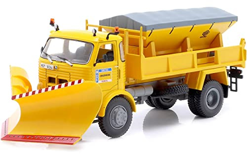 1980 Camión Pegaso 3040 con Quitanieves Amarillo 1:43 Salvat PEG3040