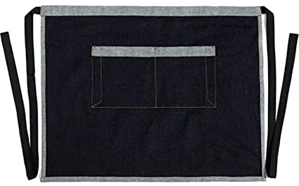 BATTTX Arbeiter Werkzeug Tool Schürze Canvas Einstellbare Arbeitsschürze Mit Großen Taschen For Ingenieure Tischler Handwerker Fit For Küche, Garten, Keramik, Handwerk Werkstatt