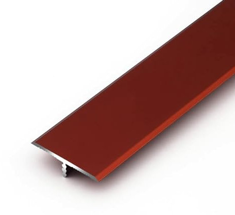 Aluminium T-Leiste Bodenübergangsleiste, Türrahmen für Fliesen, Vinyl und Laminatböden, überbrückt die Lücke, Schneidbar (Color : B)