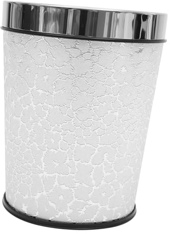 Cabilock Bote De Basura Sin Tapa Para Baño y Dormitorio Cubo De Basura Decorativo Para Oficina y Cocina Diseño Moderno y Fácil De Limpiar