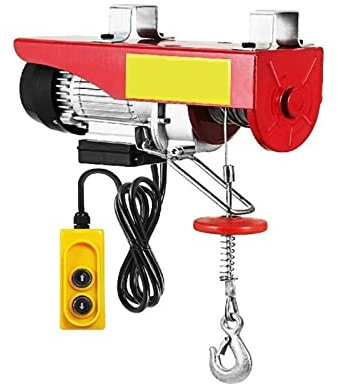 CCKUHN Elektrischer Hebezeug, Hebekran, Seilhebewinde für Bootswagen, Garagenaufzug (Größe: 250 kg)