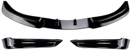 Auto Frontspoiler Lippe Auto Vorderen Stoßfänger Lip Spoiler Diffusor Splitter Body Kit Für 3 Serie Für E90 E91 320i Für 325i 330i 2005-2008 Frontspoiler Stoßfängerlippe(Color:1 Set Black)