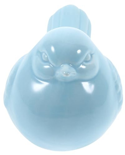 PRETYZOOM Figura De Pájaro Hecha A Mano Decoración De Pájaros Adorno De Urraca De Cerámica Adorno De Escritorio Decoración De Mesa para El Hogar