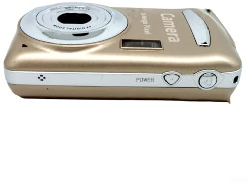 Innovative Pocket Sized Digital Camera Offering Exceptional Performance in Photography and Videography (Gold)