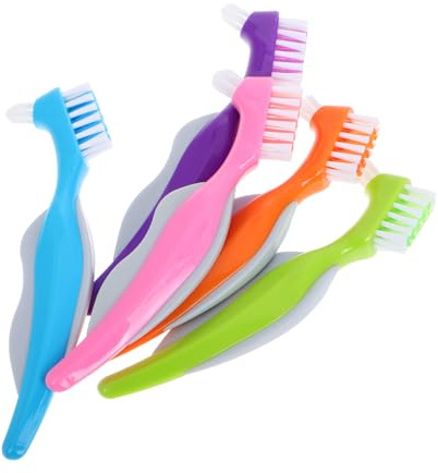 Hoement Kit Doutils De Retrait De Brosse À Dents Compact 5 Pièces Pour Personnes Âgées Doux Pour Les Gencives