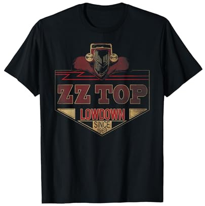 ZZ Top Lowdown Camiseta, Hombre, Negro, XL