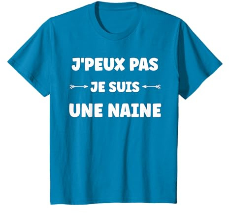 Personne de petite taille Nain fille Humour Naine T-Shirt
