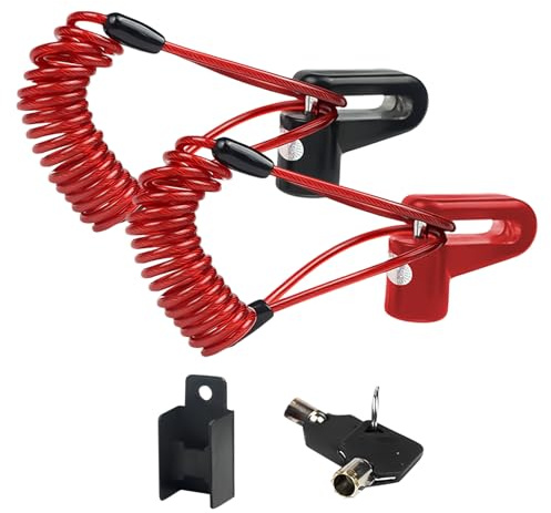 Bremsscheibenschloss – Sicherheitsschloss für Roller, Elektroroller, Diebstahlsicherung | Bremsschutz aus Legierung aus Stahl mit Promemo Kabel