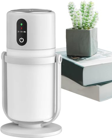 Humidificador De Viaje - 300 Ml Aparato Portátil Silencioso Con Luz LED,Humificador Para Plantas De Interior | Para Ancianos, Niños, Plantas, Sala De Estar, Noche Y