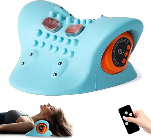 EMS Elektrisches Nackenmassagegerät Kabellos mit Wärme und Vibration