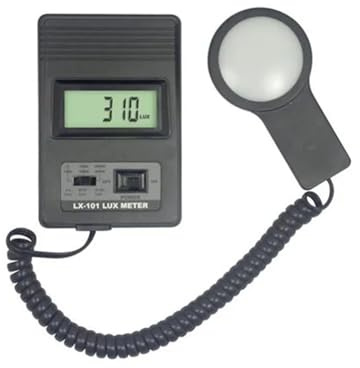 Esposimetro, LX101 Luxmetro Tester Luxmetro Luminometro Tester Misuratore di luce LCD digitale