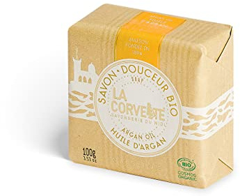 La Corvette Savon Douceur Bio Huile d'Argan, 100 g