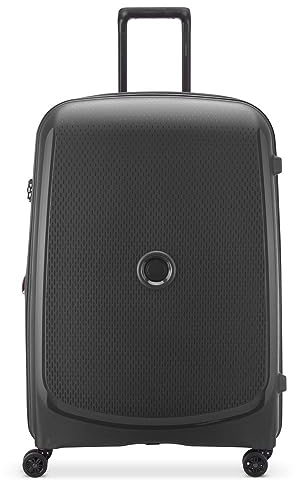 DELSEY Paris - Belmont Plus - Ausziehbarer großer starrer Koffer - 76x52x34 cm - 110 Liter - L - Schwarz