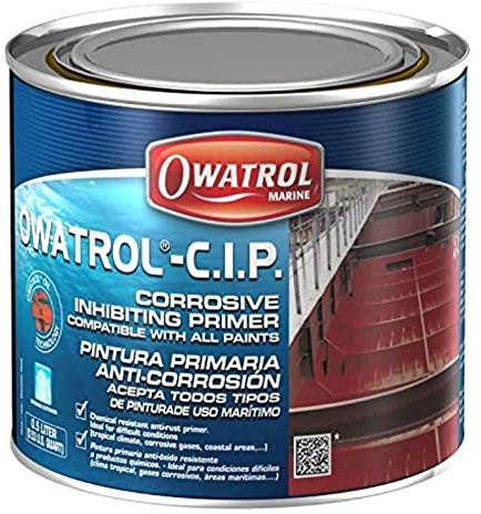 OWATROL MARINE C.I.P. 0,75 Liter Spezialprimer für rostige und Metall-Untergründe (0,75 Liter)