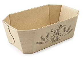 IBILI Disposable Bread Mould 15 x 9 cm – Set of 4