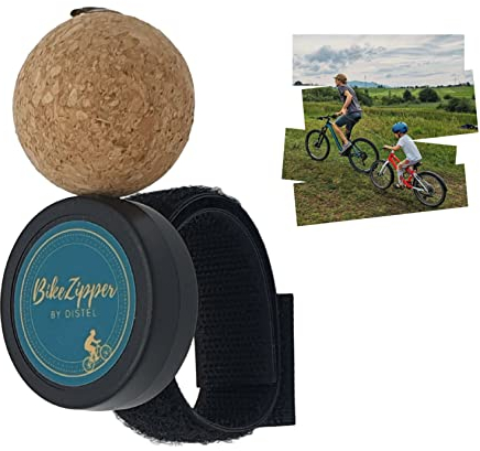 BikeZipper Fahrrad Abschleppseil Für Kinder I Zughilfe Mit Korkgriff I Zugsystem Für Kinderfahrrad, Laufrad, Roller, Schlitten, Dreirad I Made In Germany