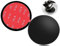 2 Stück 80mm Selbstklebende Befestigungsplatte für Armaturenbrett, 3.15 Armaturenbrett Montageplatte for Saugnapf Unterlage Platte, für Navigationsgeräte Autohalterung Dashcam Garmin GPS, Schwarz