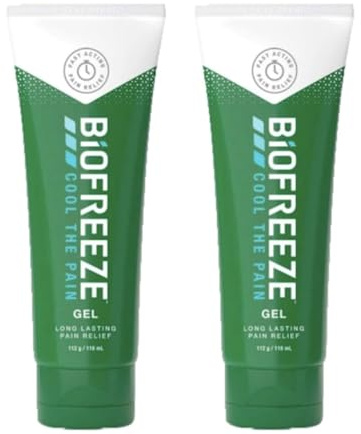 Biofreeze Pain Relieving Gel Tube 118ml (2 Pack)