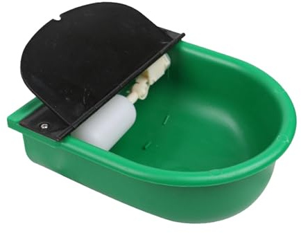 Livestock Water Trough - Automatic Animal Cattle Waterer with Float Valve, Cattle Hydration Bowl, Livestock Drinking Sheep Bowl, Automatic Cow Sheep Waterer for Horses, Cow, Cattle