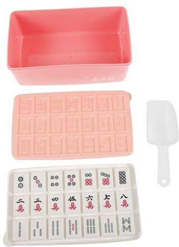 OKUMEYR 1set Ghiaccio Contenitore e Paletta Stampo Per Ghiaccio e Facile Da Estrarre Per Cocktail e Bevande Fresche