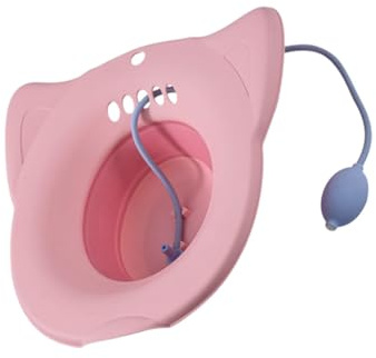 BAZEITFLOW Postpartum Care Sitzbad für Toilette Tragbares Perineum Sitzbad mit Rutschfester Große und Tiefe Sitzwanne für Schwangere Senioren und Hämorrhoidenpflege